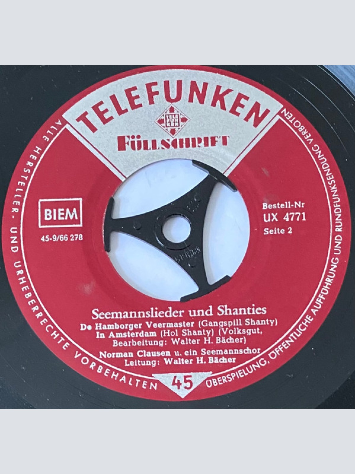 Vinyl / Norman Clausen Und Ein Seemannschor - Seemannslieder Und Shanties