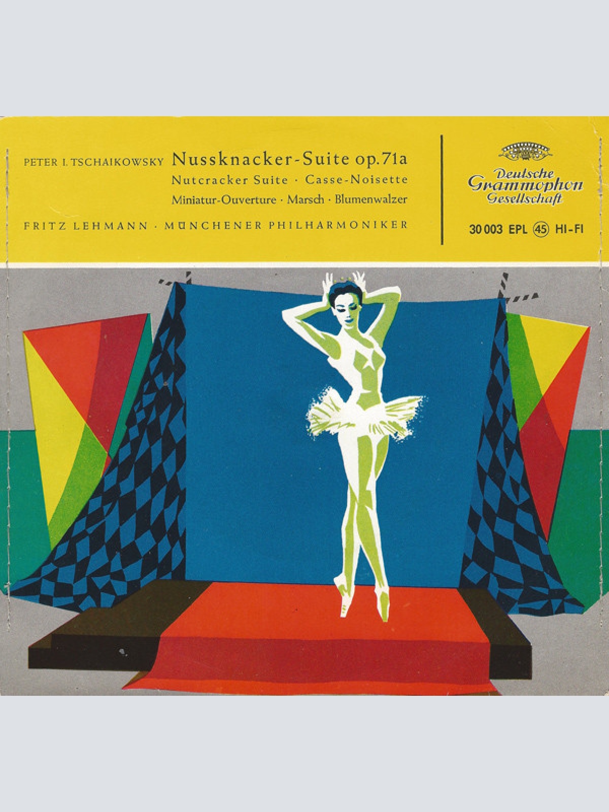 Vinyl / Peter I. Tschaikowsky* / Fritz Lehmann, Münchener Philharmoniker* - Nußknacker-Suite, Op. 71a