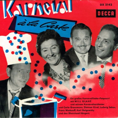 Vinyl / Will Glahé - Karneval À La Carte