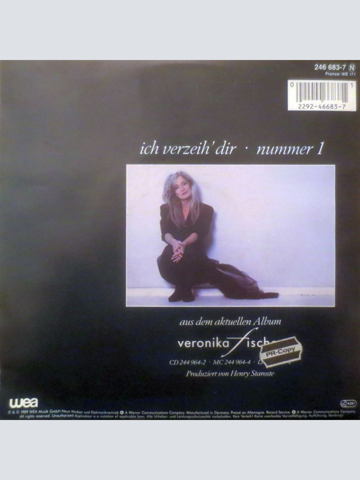 Vinyl / Veronika Fischer - Ich Verzeih' Dir