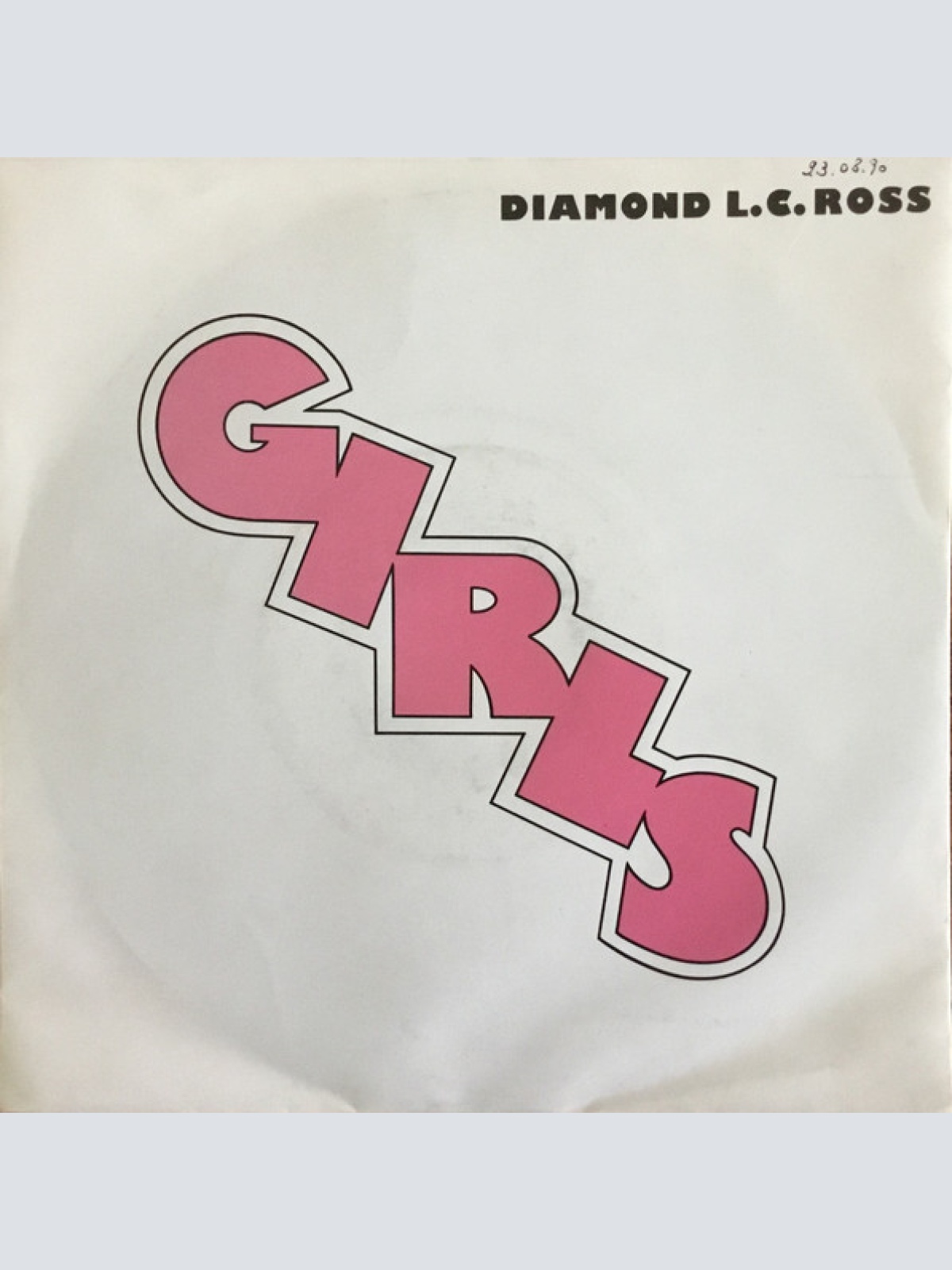 Vinyl / Diamond L.C. Ross - Girls