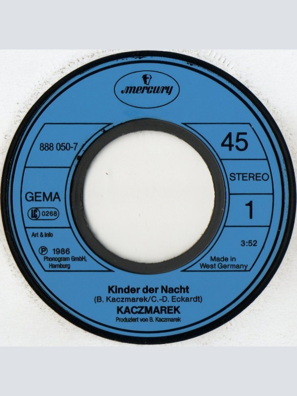 Vinyl / Kaczmarek* - Kinder Der Nacht