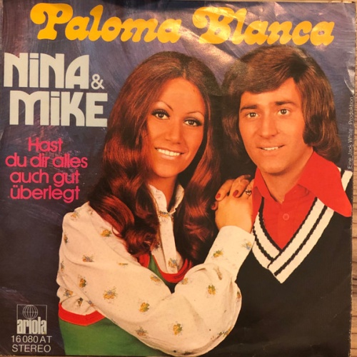 Vinyl / Nina & Mike - Paloma Blanca