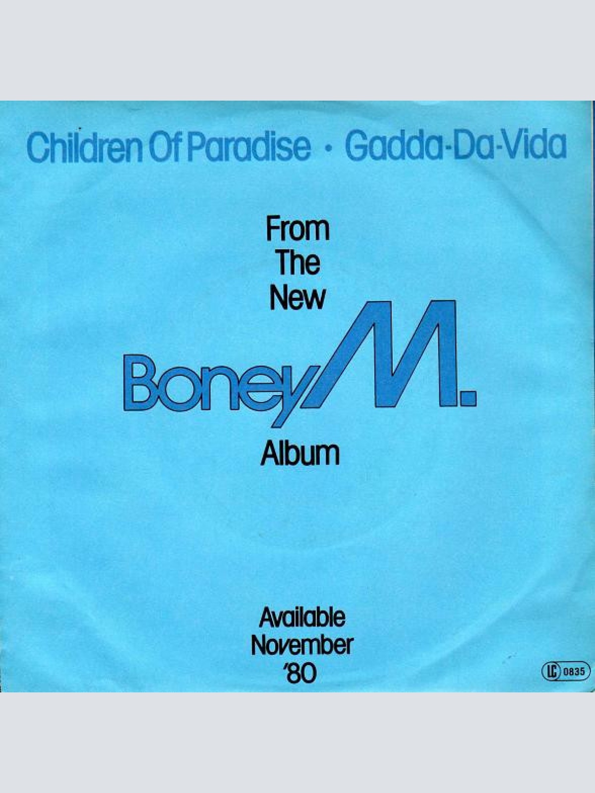 Vinyl / Boney M. - Children Of Paradise / Gadda-Da-Vida