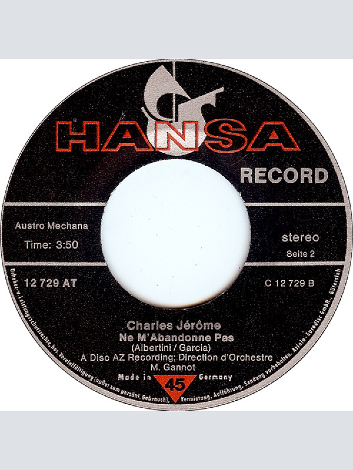 Vinyl / Charles Jérôme* - Manhattan