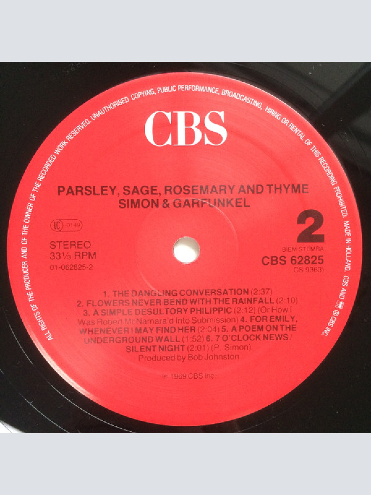 Vinyl / Simon And Garfunkel* - Parsley, Sage, Rosemary And Thyme