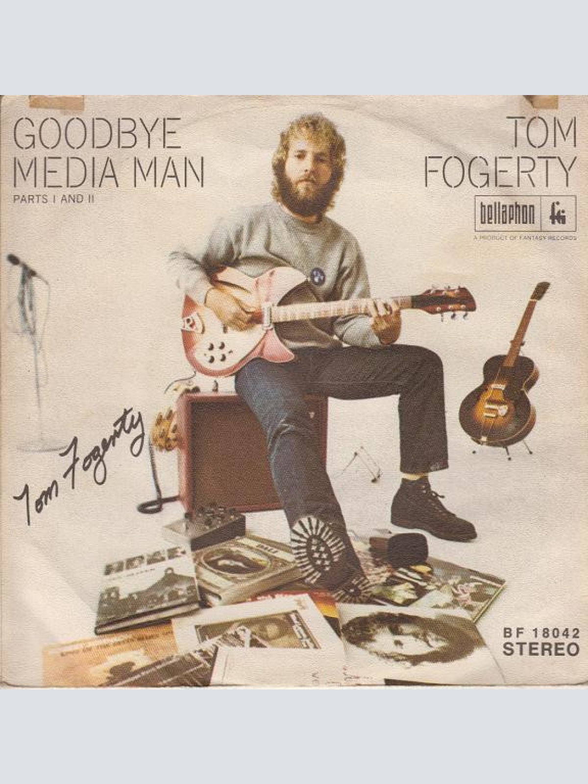 Vinyl / Tom Fogerty - Goodbye Media Man Parts I And II