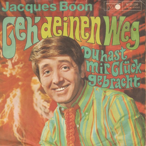 Vinyl / Jacques Boon - Geh' Deinen Weg
