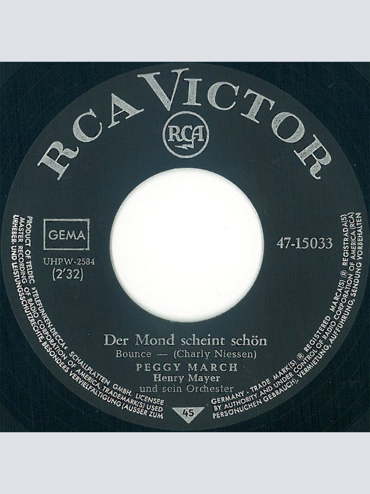 Vinyl / Peggy March - Telegramm Aus Tennessee