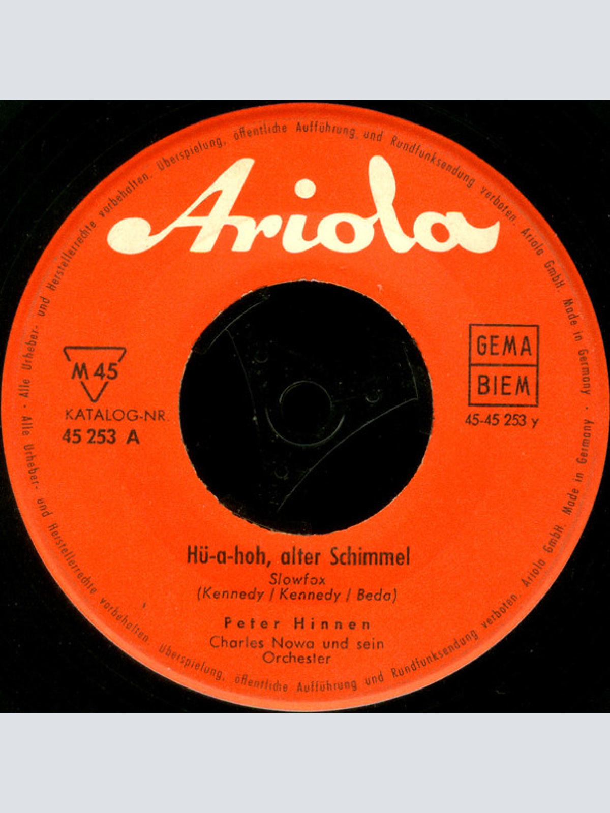 Vinyl / Peter Hinnen - Auf Meiner Ranch Bin Ich König