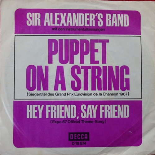 Vinyl / Sir Alexander's Band - Puppet On A String