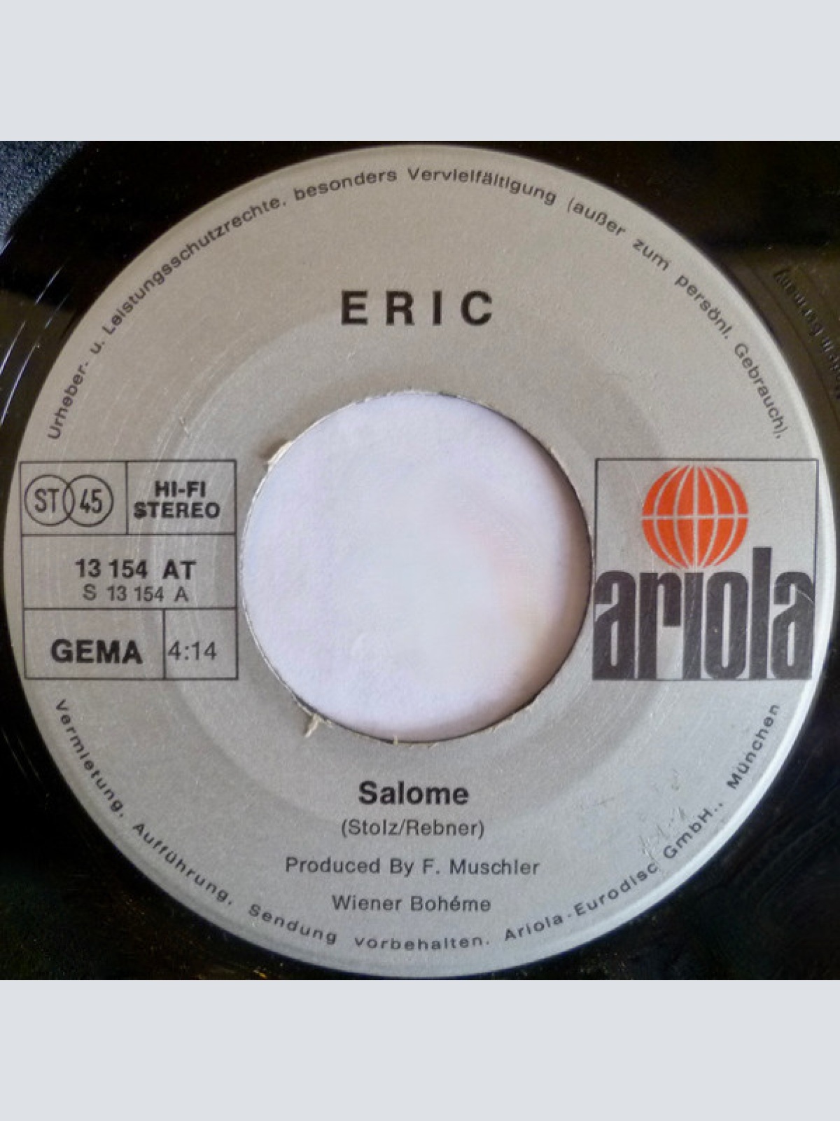 Vinyl / Eric* - Salome / Beautiful Garden