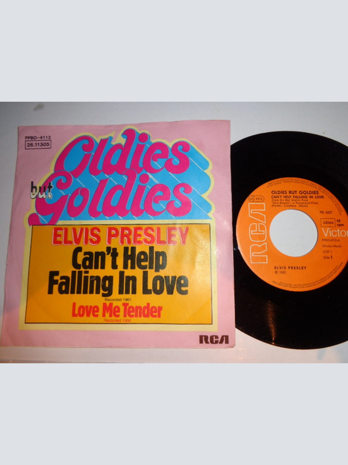 Vinyl / Elvis Presley - Can't Help Falling In Love