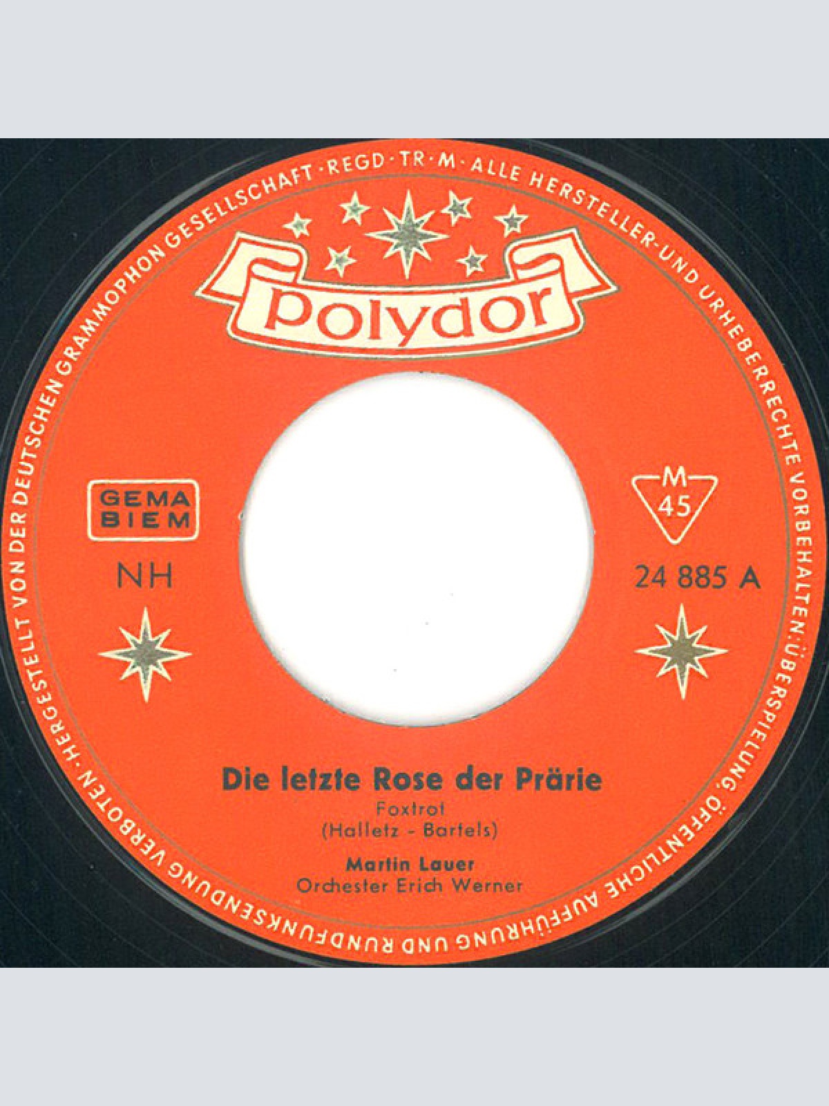 Vinyl / Martin Lauer - Die Letzte Rose Der Prärie