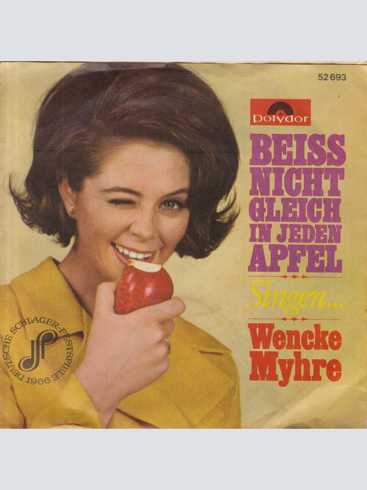 Vinyl / Wencke Myhre - Beiss Nicht Gleich In Jeden Apfel