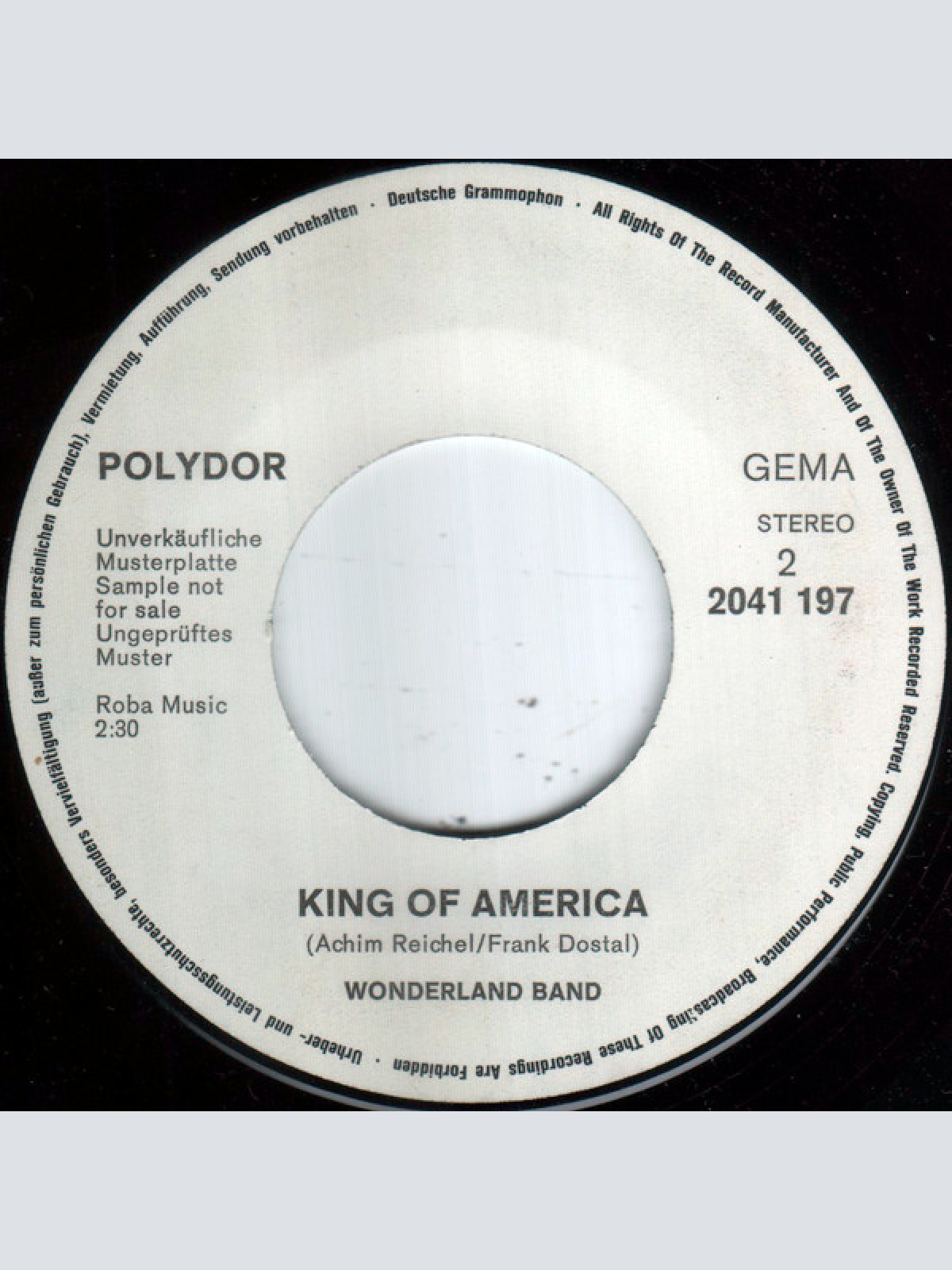 Vinyl / Wonderland Band* - Rock'n Roll People