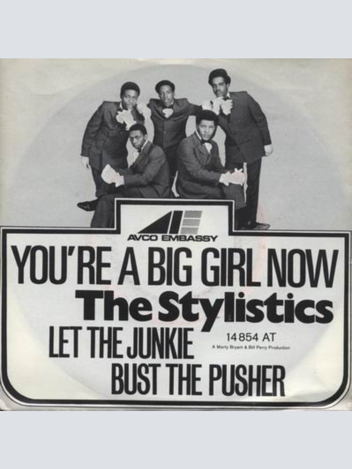 Vinyl / The Stylistics - You're A Big Girl Now