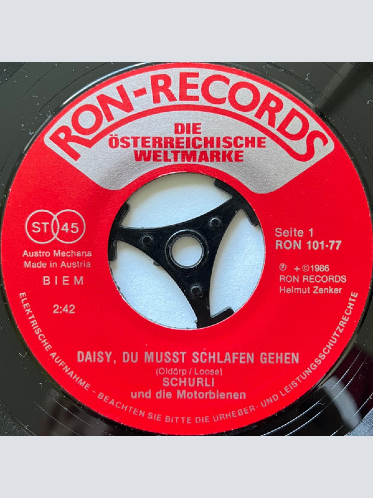 Vinyl / Schurli Und Die Motorbienen* - Daisy, Du Musst Schlafen Gehen