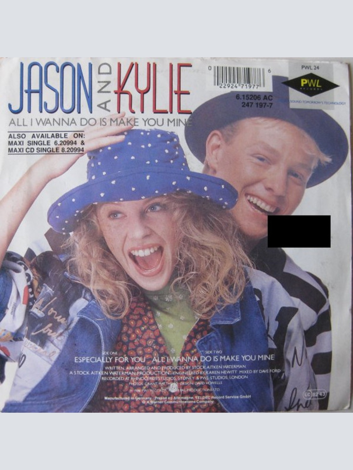 Vinyl / Kylie* And Jason* - Especially For You