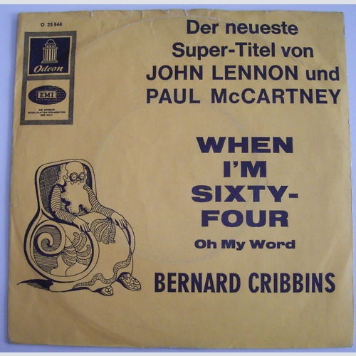 Vinyl / Bernard Cribbins - When I'm Sixty-Four