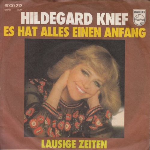 Vinyl / Hildegard Knef - Es Hat Alles Einen Anfang