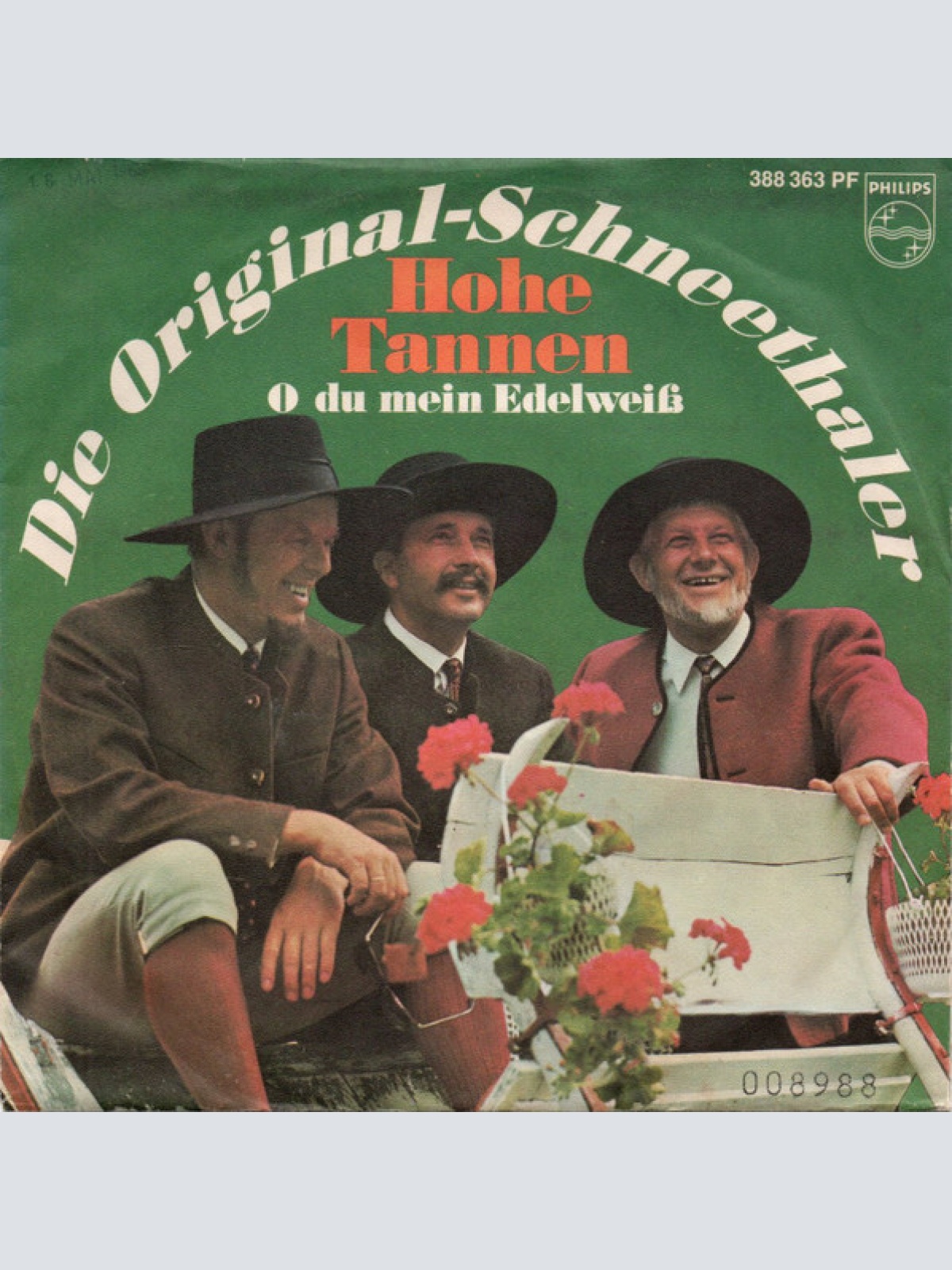 Vinyl / Die Original Schneethaler* - Hohe Tannen