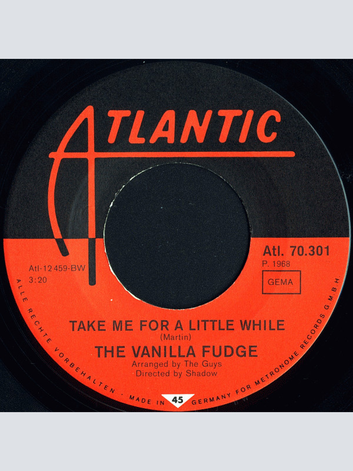 Vinyl / The Vanilla Fudge* - Come By Day, Come By Night