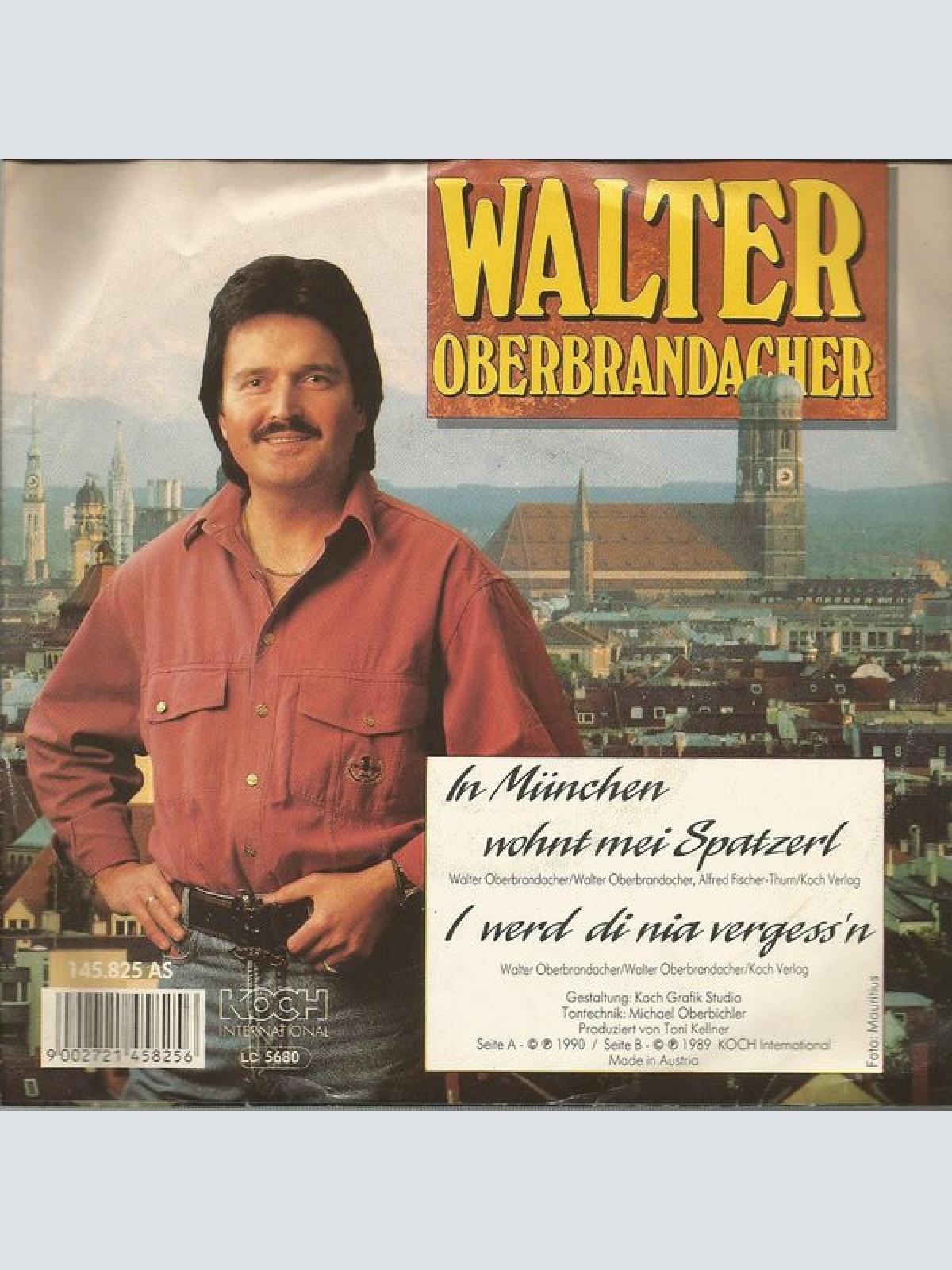 Vinyl / Walter Oberbrandacher - In München Wohnt Mei Spatzerl
