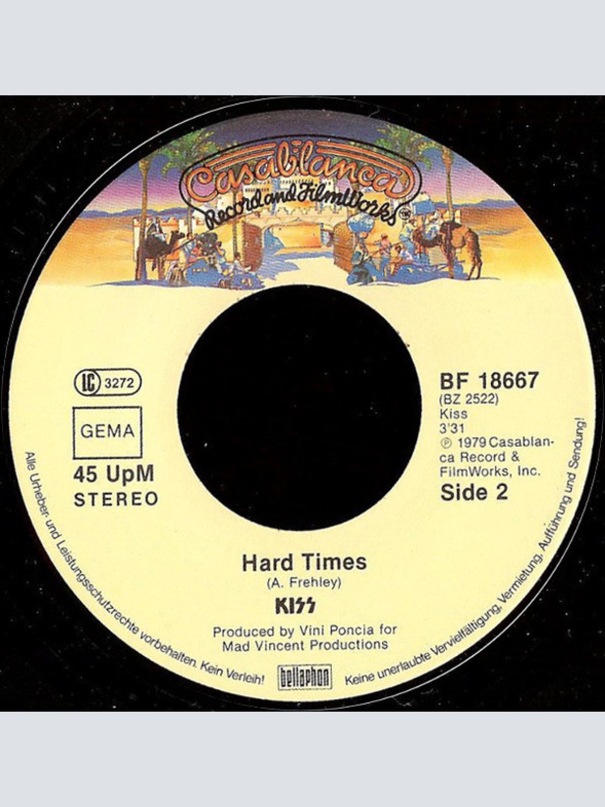 Vinyl / Kiss - I Was Made For Lovin' You