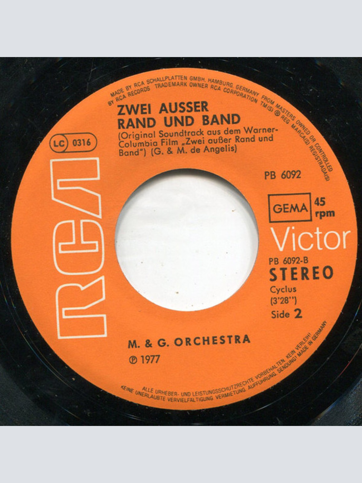 Vinyl / Oliver Onions / M. & G. Orchestra* - Space / Zwei Ausser Rand Und Band