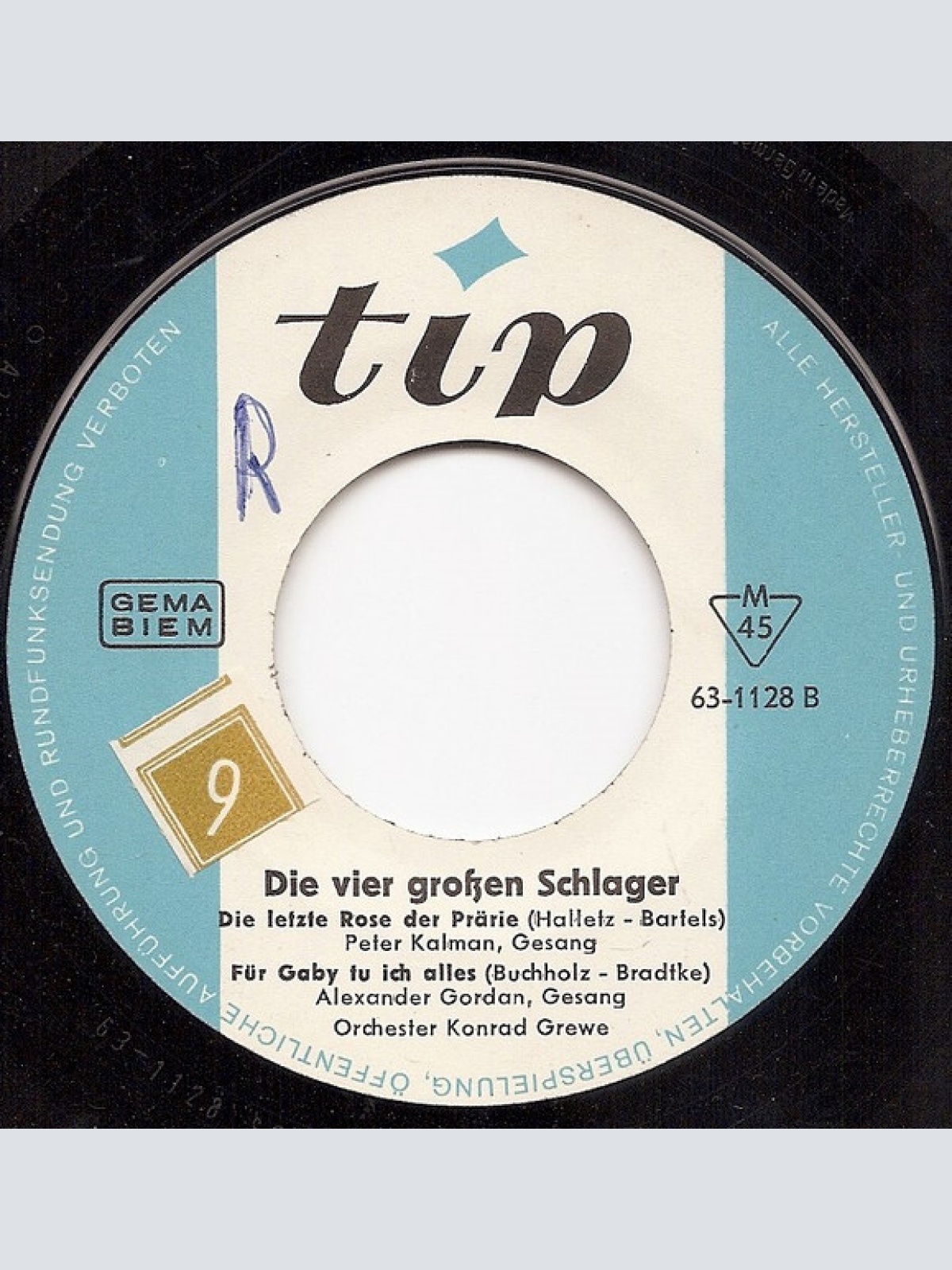 Vinyl / Various - 4 Große Schlager