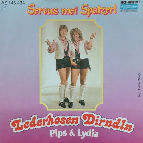 Vinyl / Lederhosen Dirndln Pips & Lydia - Servus Mei Spatzerl