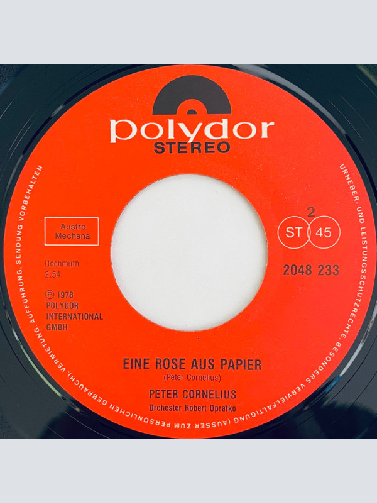 Vinyl / Peter Cornelius - Die Liebe Ist Da