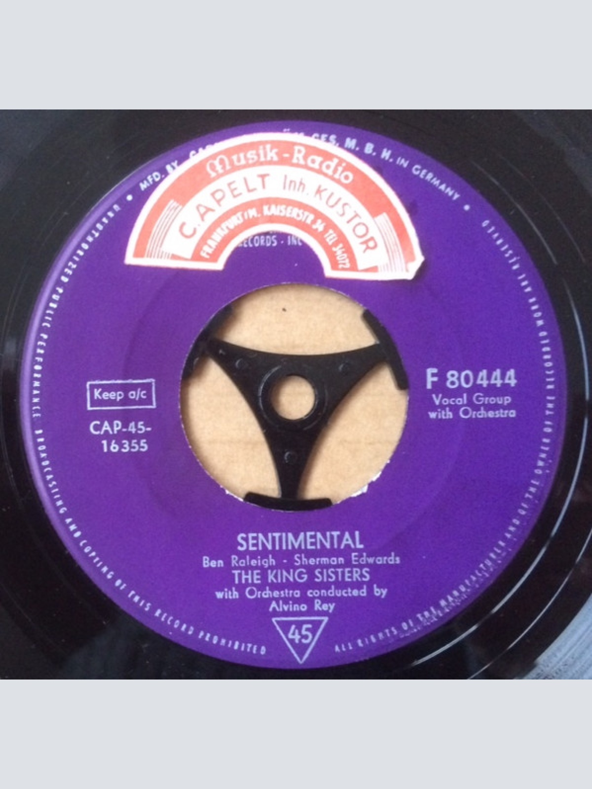 Vinyl / The King Sisters - Imagination / Sentimental