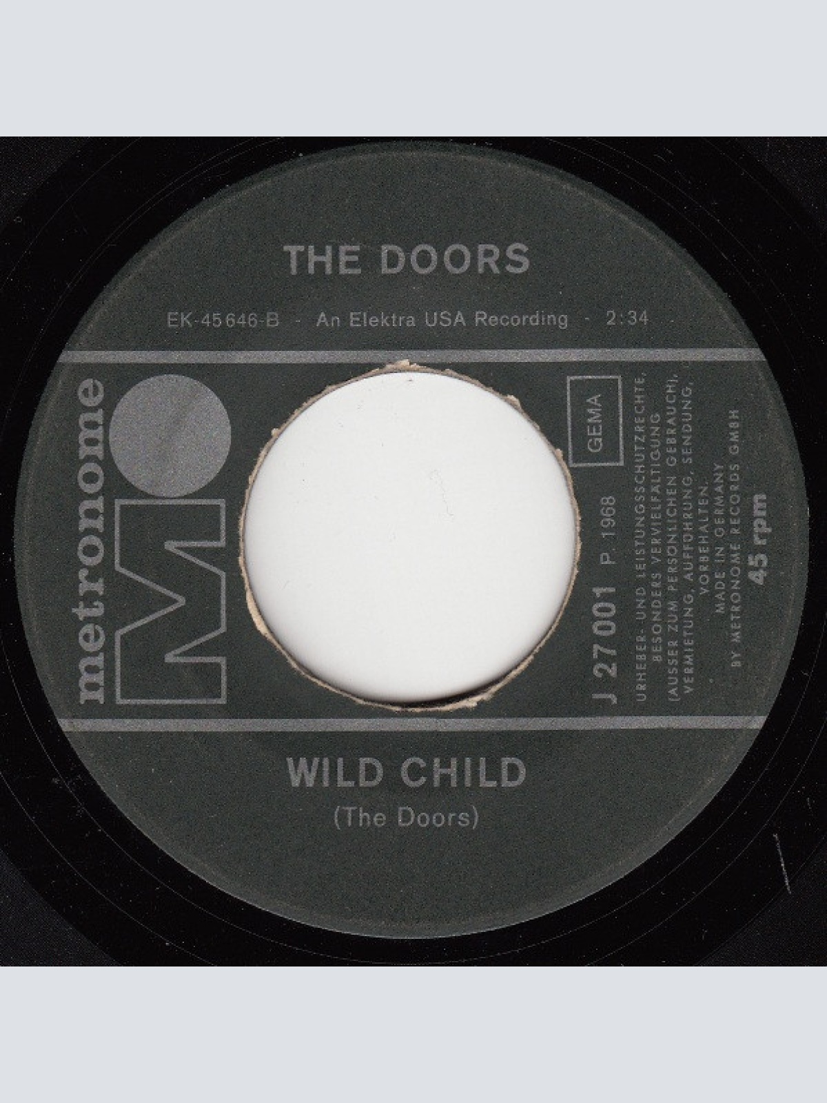 Vinyl / The Doors - Touch Me
