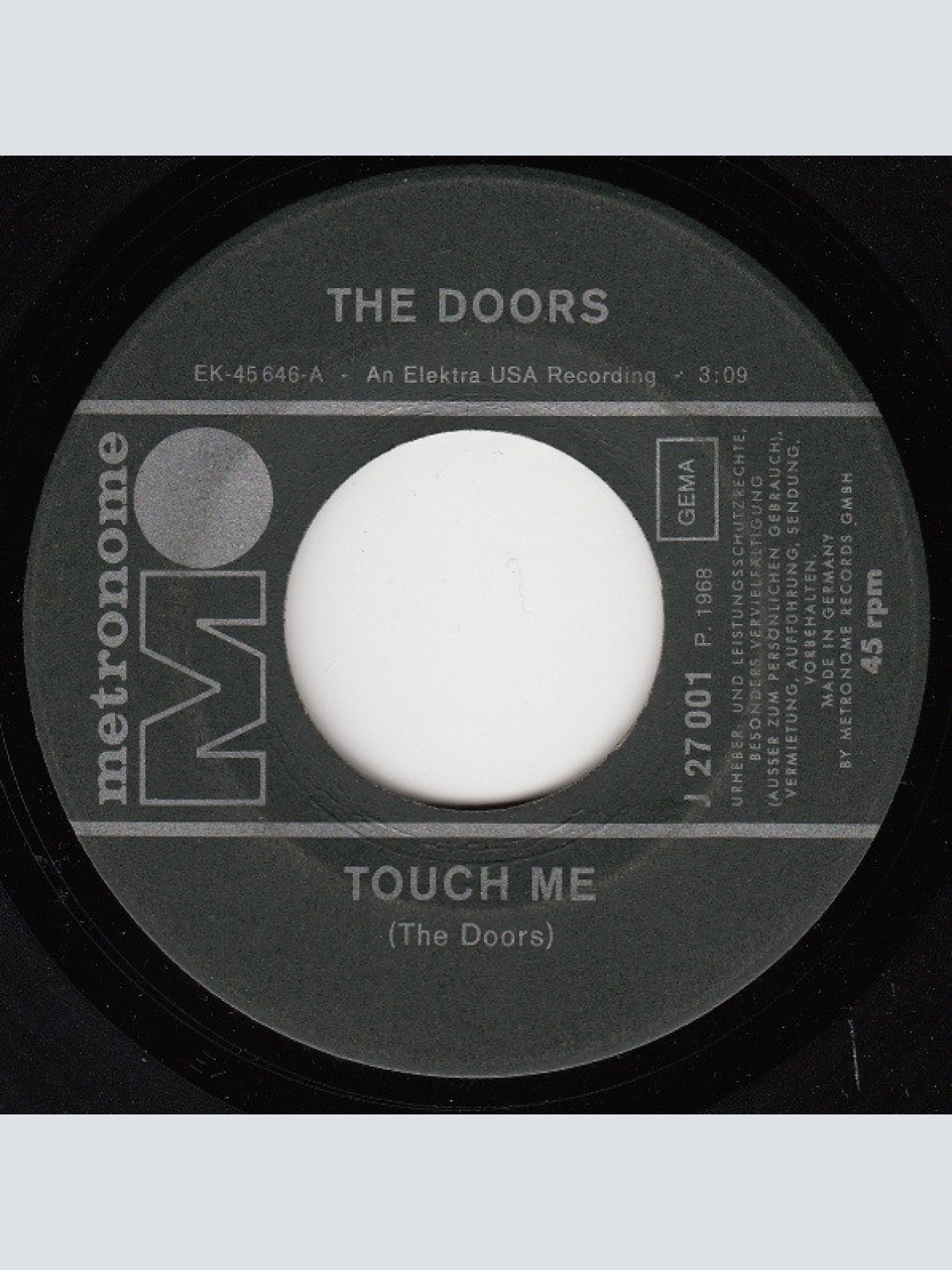 Vinyl / The Doors - Touch Me