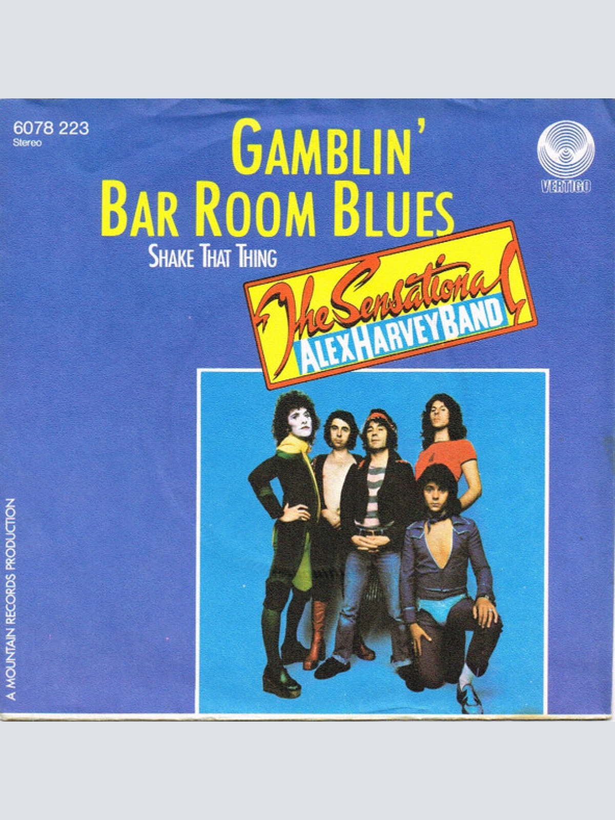 Vinyl / The Sensational Alex Harvey Band - Gamblin' Bar Room Blues
