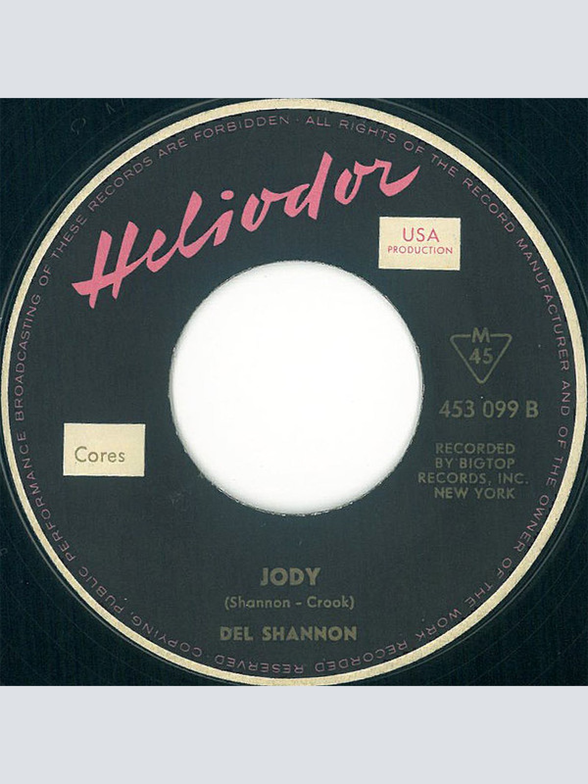 Vinyl / Del Shannon - Runaway