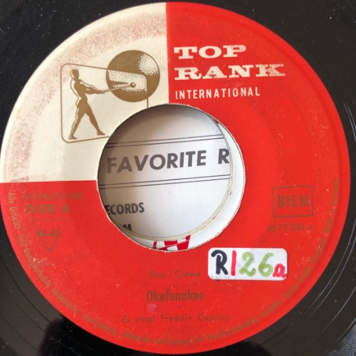 Vinyl / Freddie Cannon* - Okefenokee