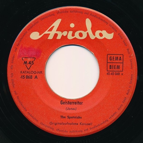 Vinyl / The Spotnicks - Geisterreiter