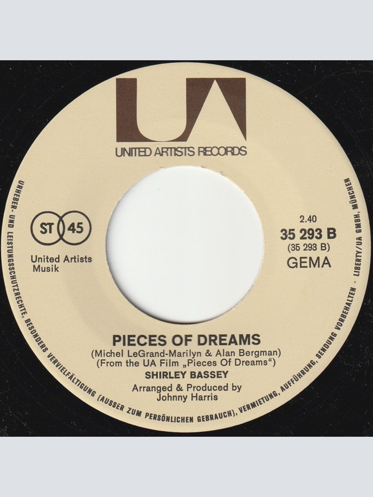 Vinyl / Shirley Bassey - Diamonds Are Forever