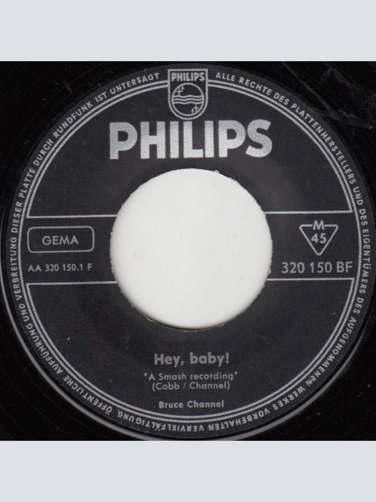 Vinyl / Bruce Channel - Hey, Baby! / Dream Girl