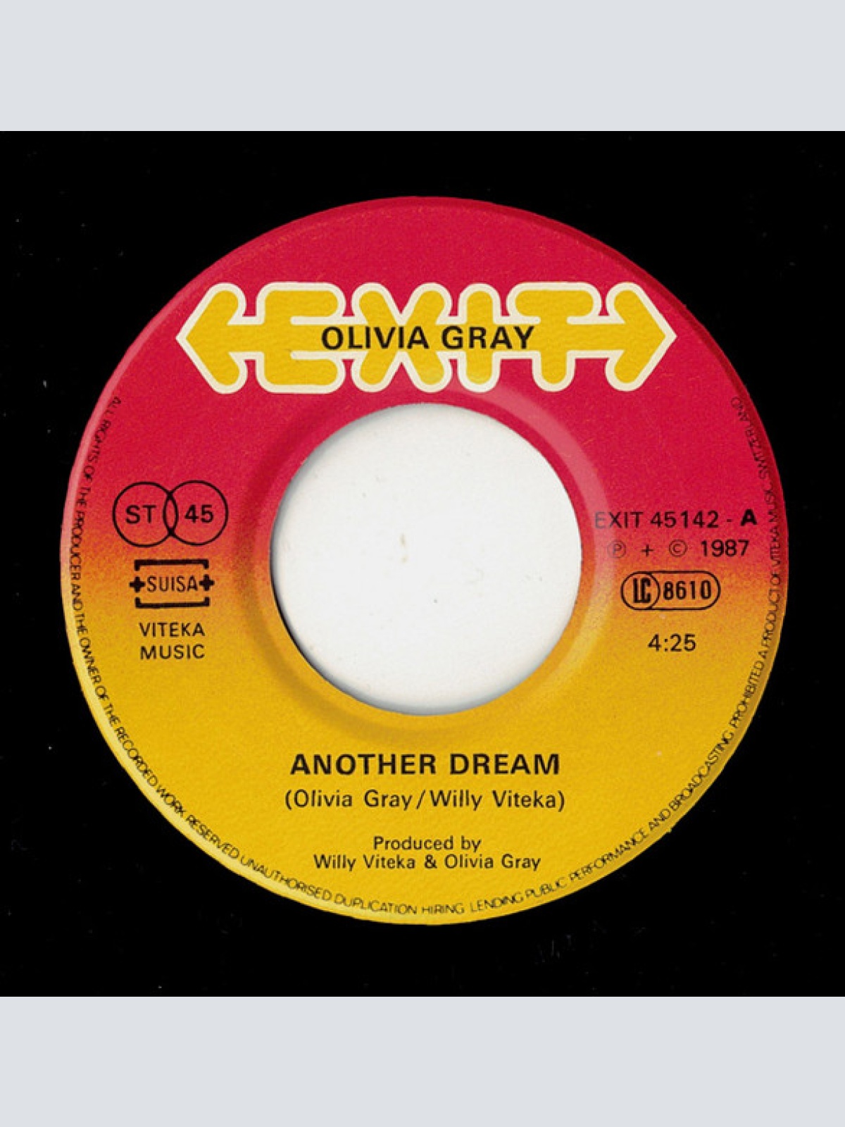 Vinyl / Olivia Gray - Another Dream