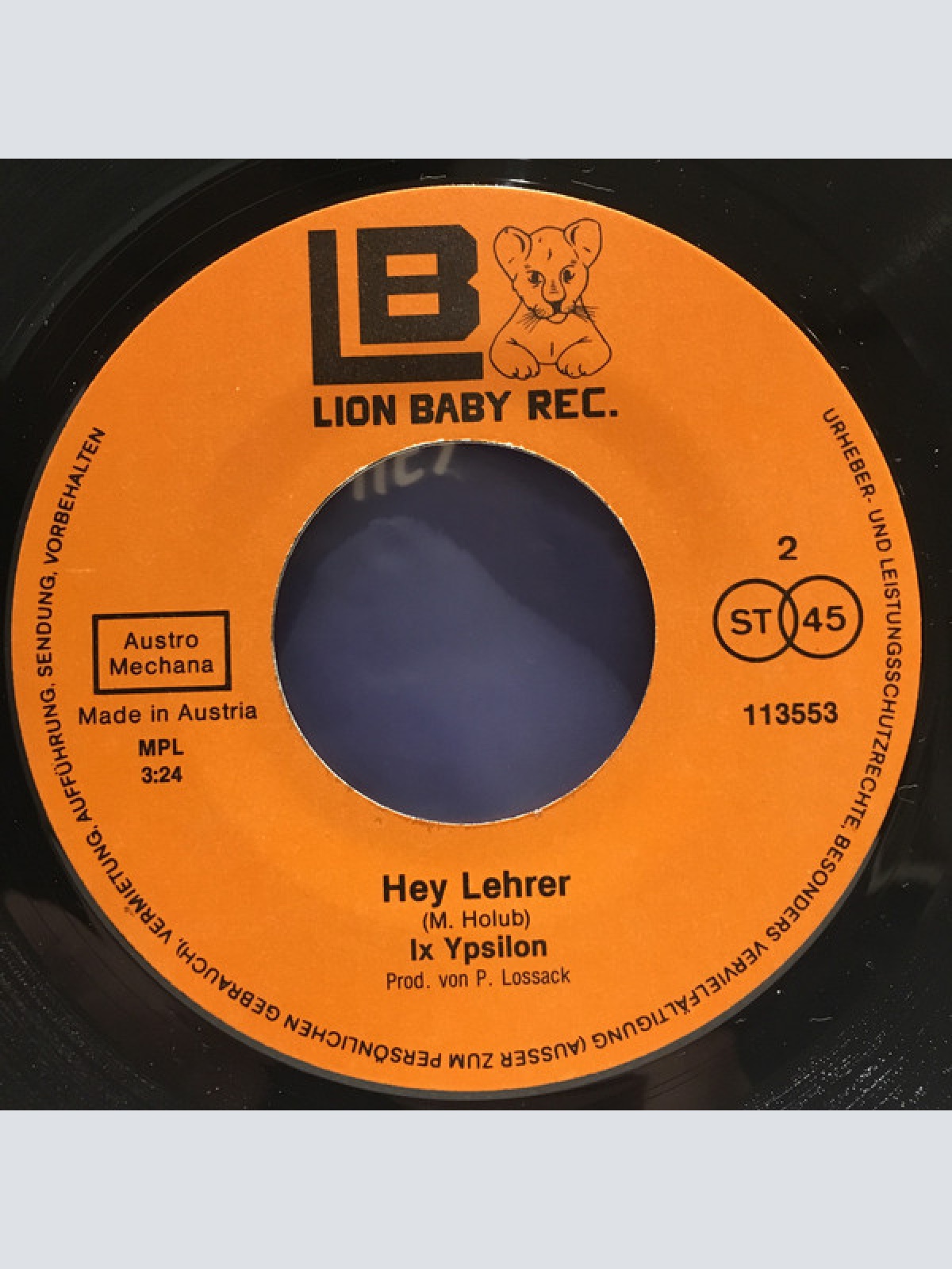 Vinyl / Ix Ypsilon* - Endstation