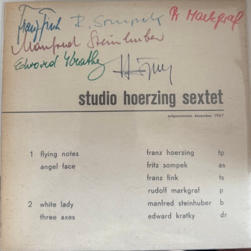 Vinyl / Studio Hoerzing Sextet - Flying notes