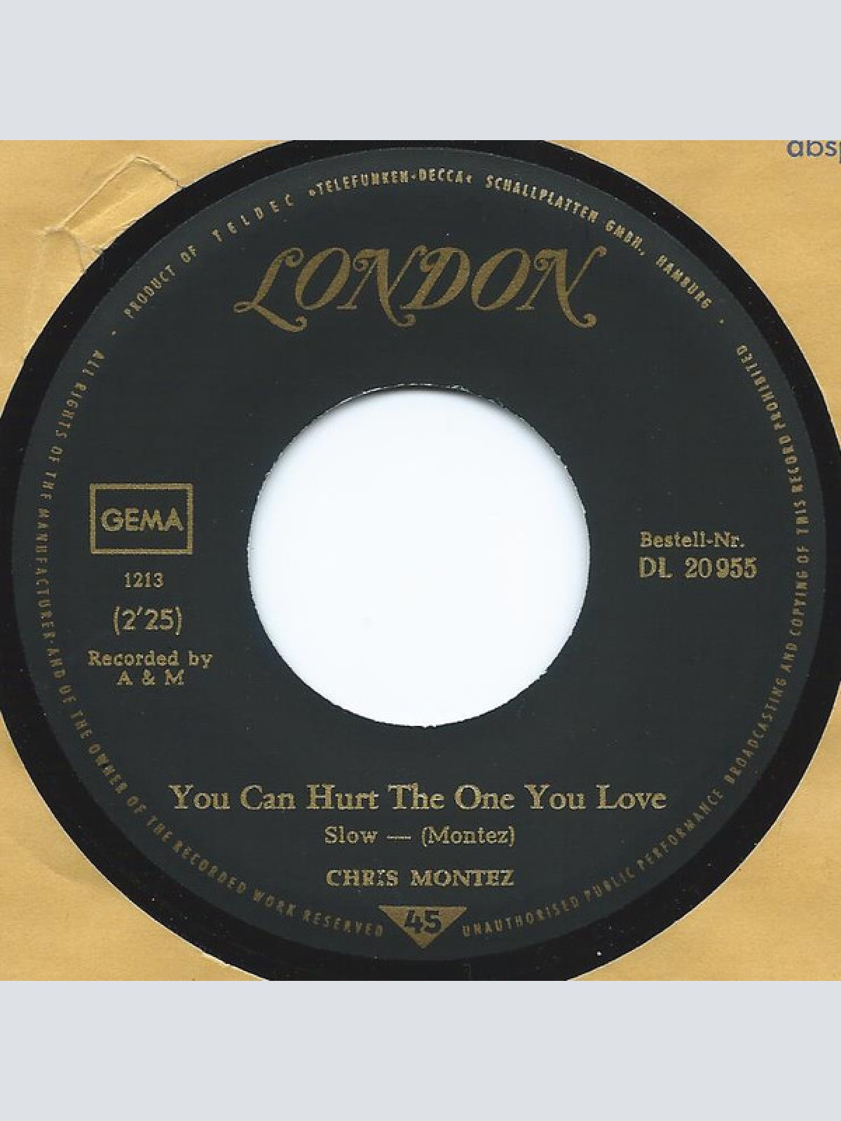 Vinyl / Chris Montez - There Will Never Be Another You