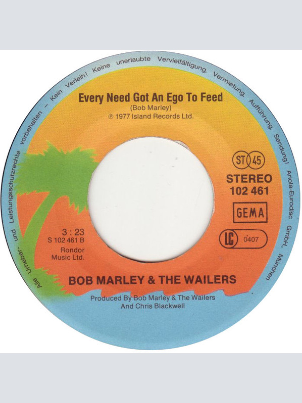 Vinyl / Bob Marley & The Wailers - Three Little Birds