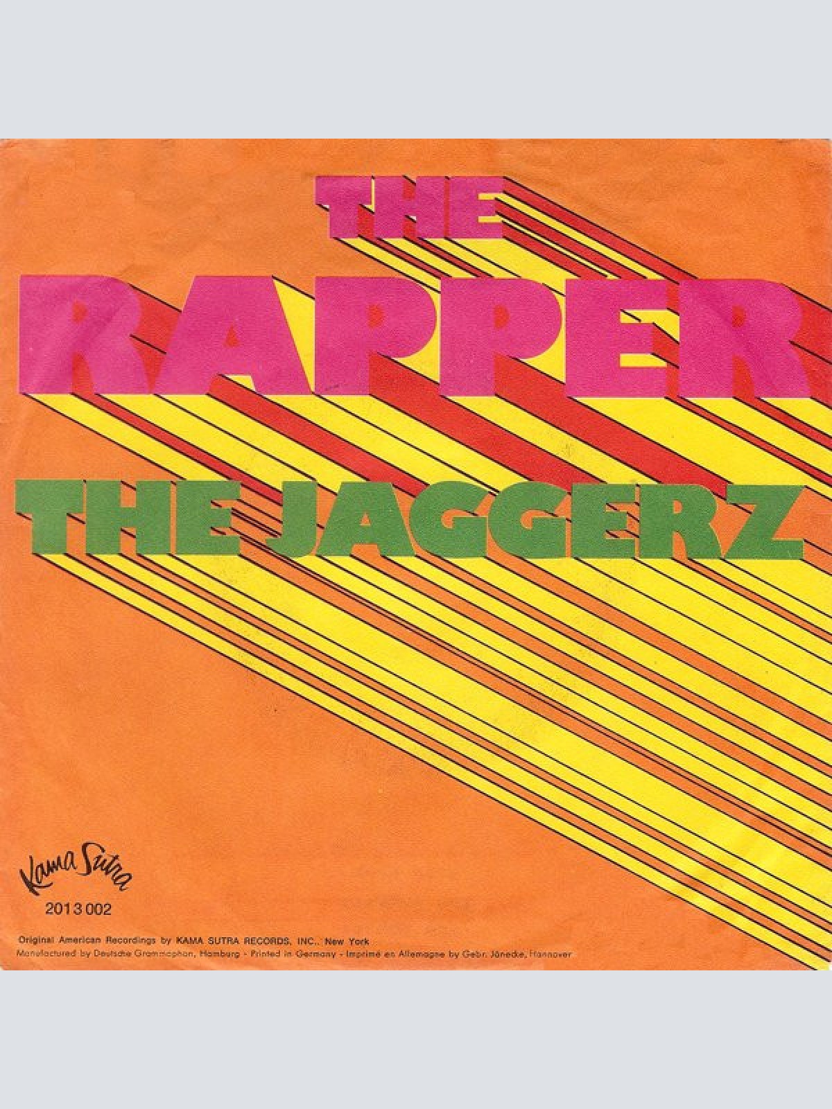 Vinyl / The Jaggerz - The Rapper