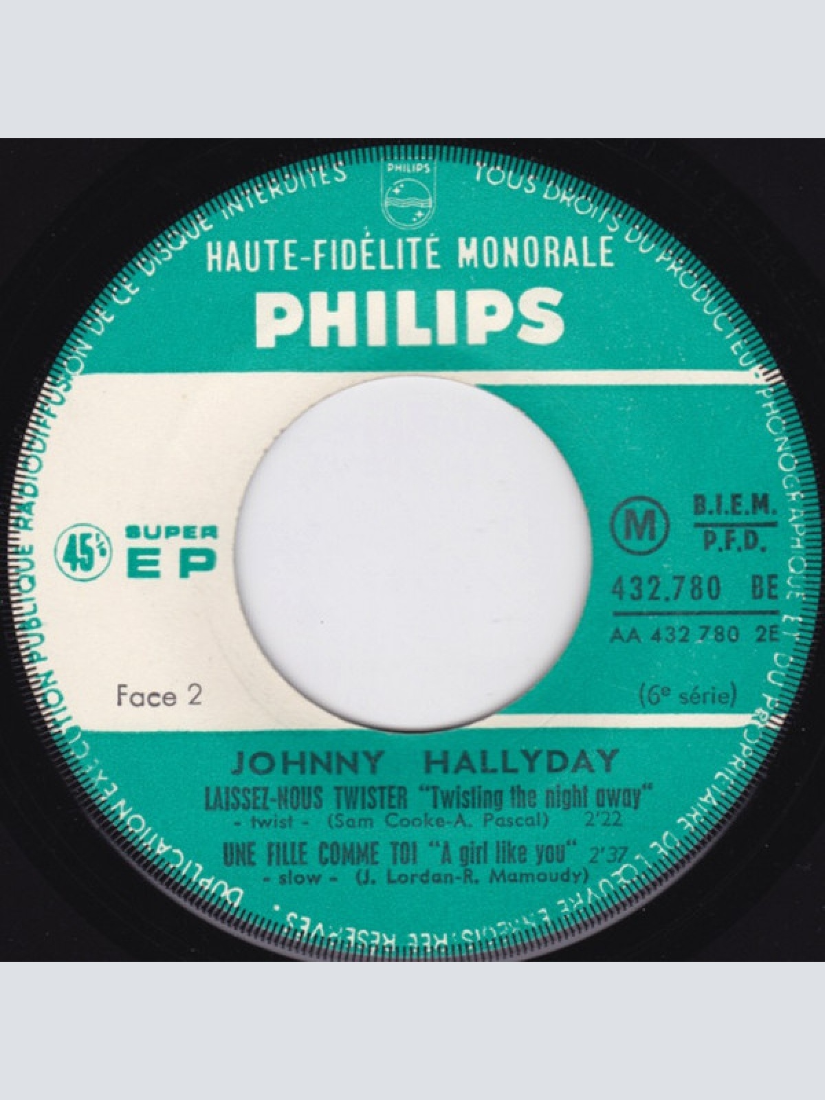 Vinyl / Johnny Hallyday - Serre La Main D'un Fou