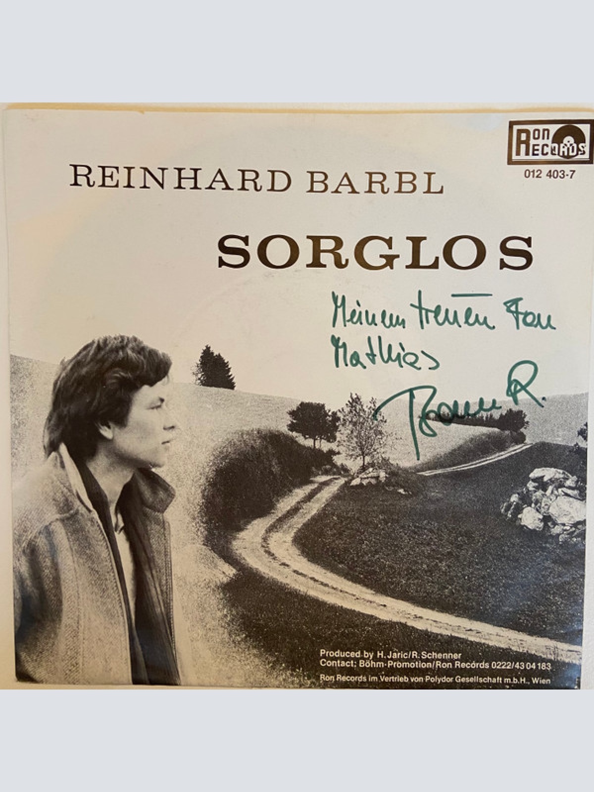Vinyl / Reinhard Barbl - Wunderbares Leben - Sorglos
